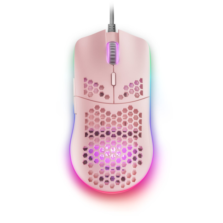 Mars Gaming MMAX rato Mão direita USB Type-A Ótico 12400 DPI