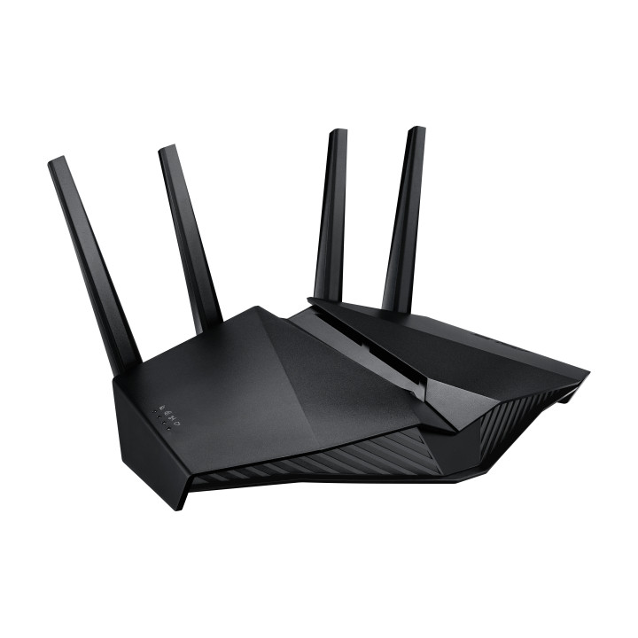 ASUS DSL-AX82U router sem fios Gigabit Ethernet Dual-band (2,4 GHz   5 GHz) Preto