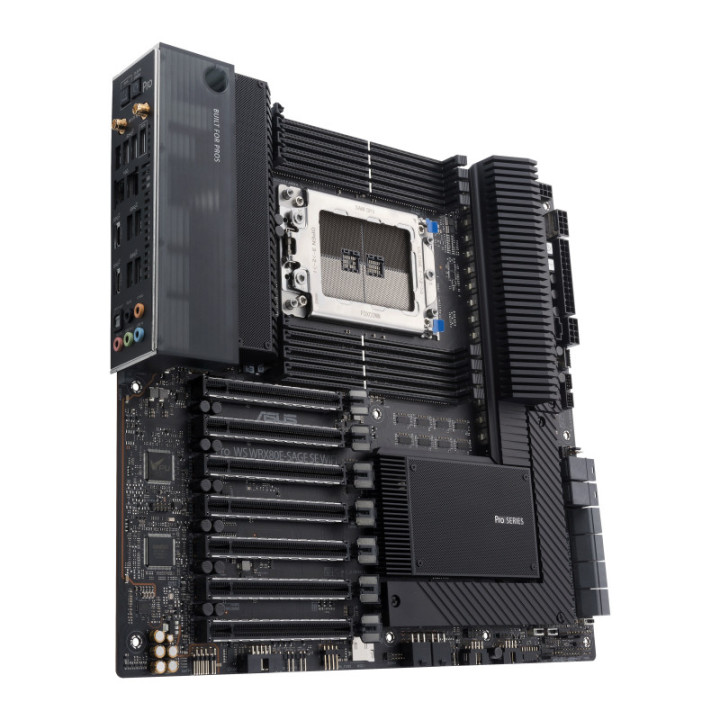 ASUS WRX80E-SAGE SE WIFI AMD WRX80 Socket SP3 ATX extensível