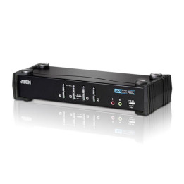 Aten Switch USB DVI Audio KVMP™ de 4 portas