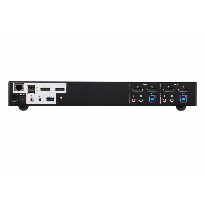 Aten Switch USB 3.0 4K DisplayPort de Ecrã Duplo KVMP™ de 2 portas