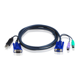 Aten 2L5503UP cabo KVM Preto 3 m
