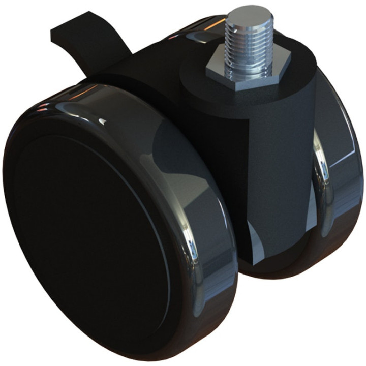 Rodas Next Level Racing Lockable Castor Wheels