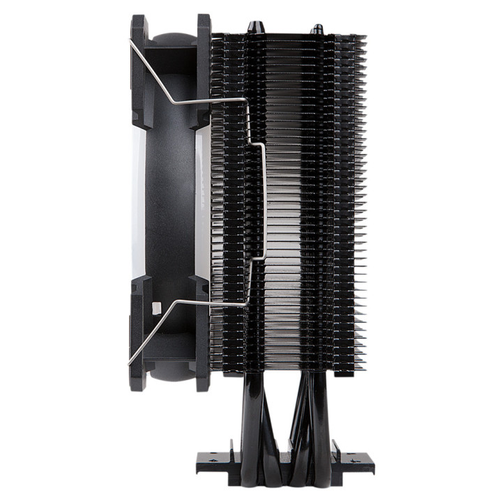 Hiditec C12 PWM ARGB Processador Ventoinha Preto 1 unidade(s)