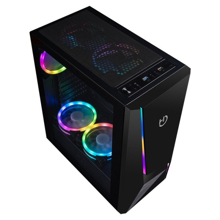 Hiditec V20 PRO ARGB PC Preto