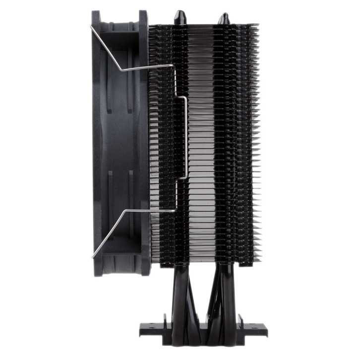 Hiditec C12 PWM Processador Cooler 12 cm Preto