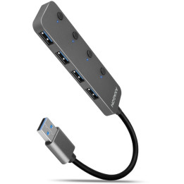 Hub Switch AXAGON HUE-MSA Superspeed USB-A, 4x USB 3.0, Activo 20cm