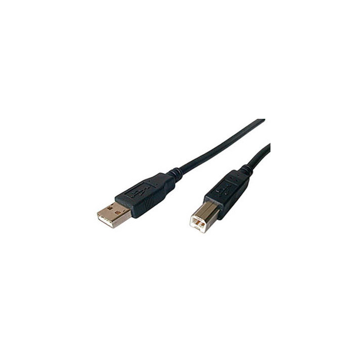 Sharkoon 4044951015245 cabo USB 0,5 m USB 2.0 USB A USB B Preto