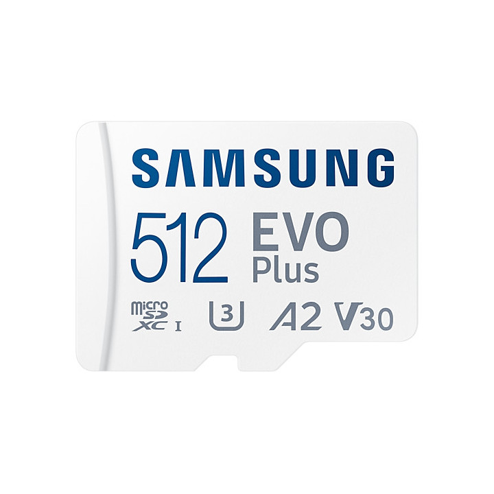 Samsung EVO Plus cartão de memória 512 GB MicroSDXC UHS-I Classe 10