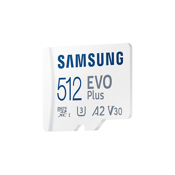 Samsung EVO Plus cartão de memória 512 GB MicroSDXC UHS-I Classe 10