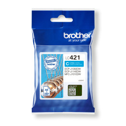 Brother LC-421C tinteiro 1 unidade(s) Original Ciano