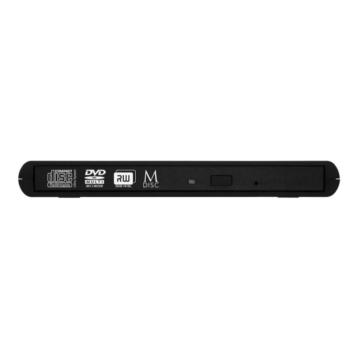 Verbatim Slimline CD DVD unidade de disco ótico DVD-RW Preto