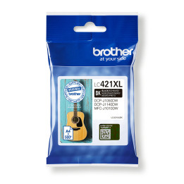 Brother LC-421XLBK tinteiro 1 unidade(s) Original Rendimento alto (XL) Preto
