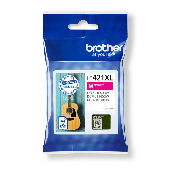 Brother LC-421XLM tinteiro 1 unidade(s) Original Rendimento alto (XL) Magenta