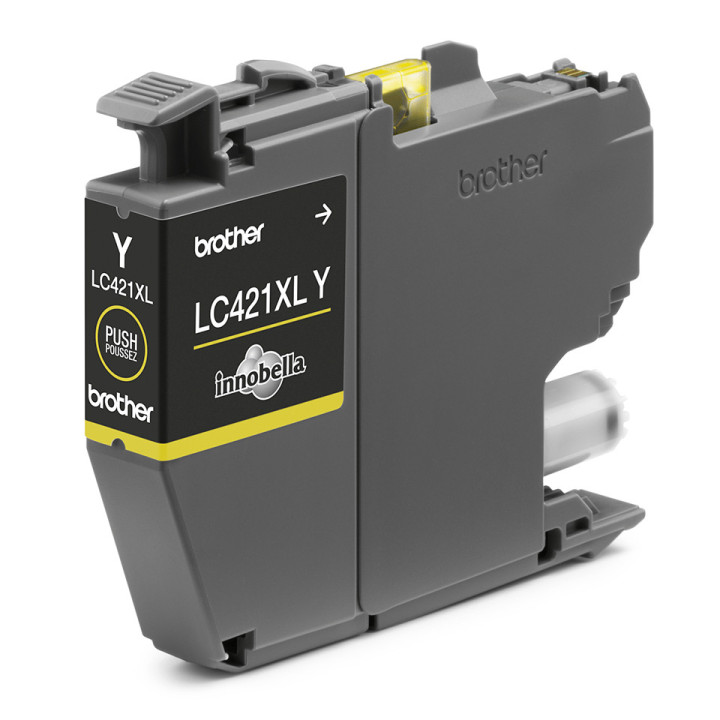 Brother LC-421XLY tinteiro 1 unidade(s) Original Rendimento alto (XL) Amarelo
