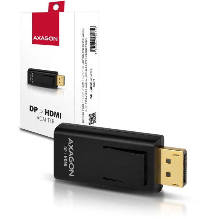 Adaptador Mini AXAGON RVD-HI DisplayPort para HDMI, Full HD