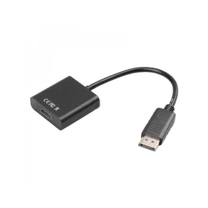 Adaptador DisplayPort (M) p/ HDMI(F) Lanberg 10cm