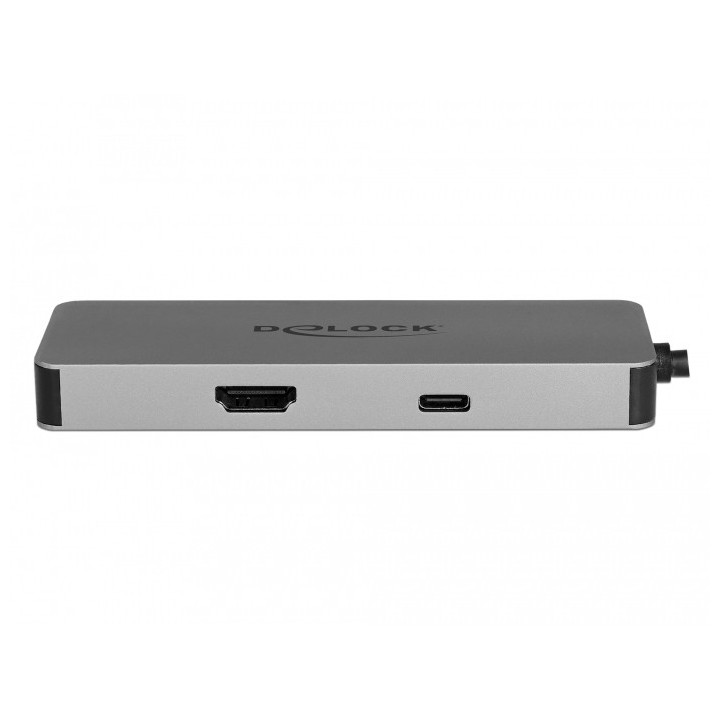 DeLOCK 87743 hub de interface USB 3.2 Gen 1 (3.1 Gen 1) Type-C Cinzento