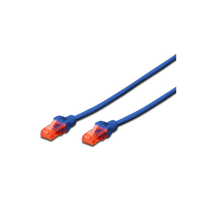 Ewent EW-6U-030B cabo de rede Azul 3 m Cat6 U UTP (UTP)