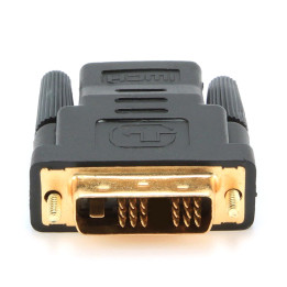 Gembird A-HDMI-DVI-2 adaptador para cabos Preto