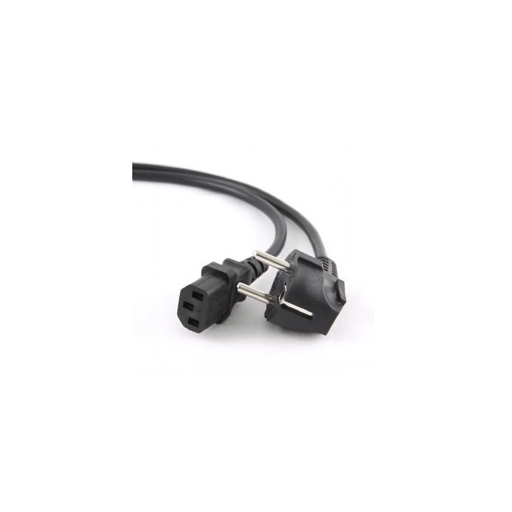 Gembird PC-186 cabo de energia Preto 1,8 m CEE7 4 Acoplador C14