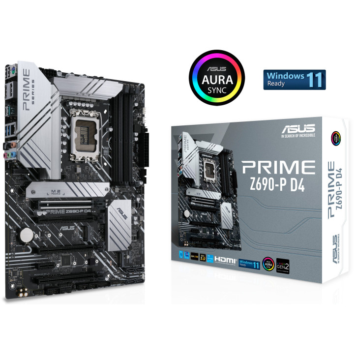 Motherboard ASUS PRIME Z690-P D4 Intel Z690 LGA 1700 ATX