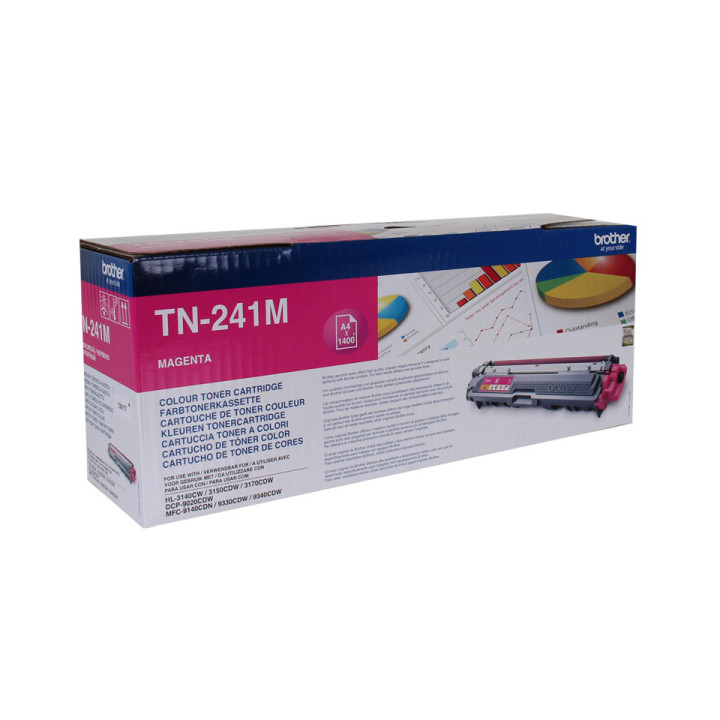 Brother TN-241M toner 1 unidade(s) Original Magenta