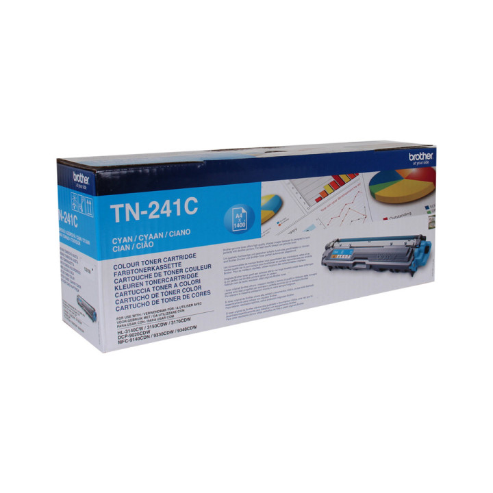 Brother TN-241C toner 1 unidade(s) Original Ciano