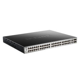 D-Link DGS-3130-54PS Gerido L3 Gigabit Ethernet (10 100 1000) Power over Ethernet (PoE) Preto, Cinzento