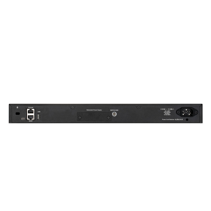 D-Link DGS-3130-54PS Gerido L3 Gigabit Ethernet (10 100 1000) Power over Ethernet (PoE) Preto, Cinzento