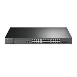 TP-LINK TL-SG3428XMP switch de rede Gerido L2+ Gigabit Ethernet (10 100 1000) Power over Ethernet (PoE) Preto