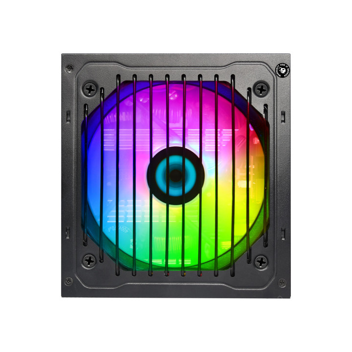 CoolBox DeepEnergy RGB600 fonte de alimentação 600 W 20+4 pin ATX ATX Preto