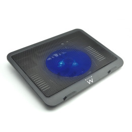 Ewent EW1250 base de refrigeração para computador 40,6 cm (16") 1000 RPM Preto