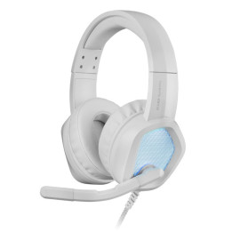 Mars Gaming MH320 Auscultadores Com fios Fita de cabeça Jogos USB Type-A Branco