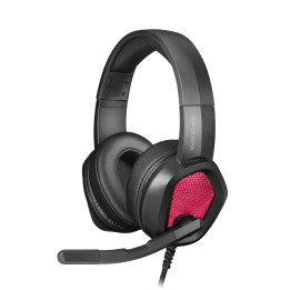 Mars Gaming MH320 auscultador Auscultadores Com fios Fita de cabeça Jogos USB Type-A Preto