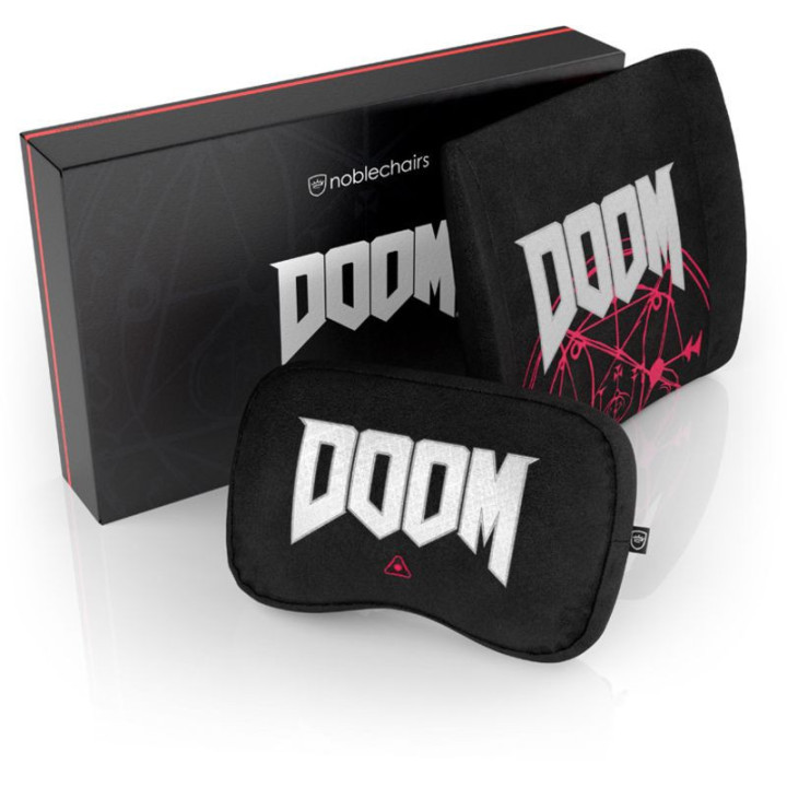 Set de Almofadas noblechairs Memory Foam - DOOM Edition