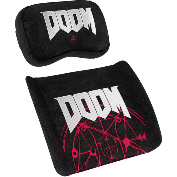 Set de Almofadas noblechairs Memory Foam - DOOM Edition