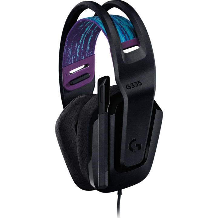 Logitech G G335 Auscultadores Com fios Fita de cabeça Jogos Preto