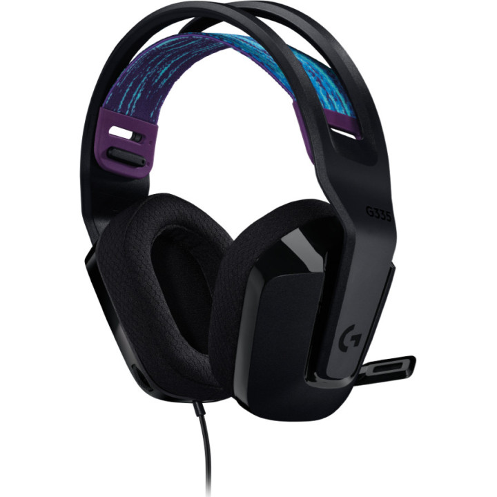 Logitech G G335 Auscultadores Com fios Fita de cabeça Jogos Preto