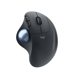 Logitech Ergo M575 for Business rato Mão direita RF Wireless+Bluetooth Trackball 2000 DPI