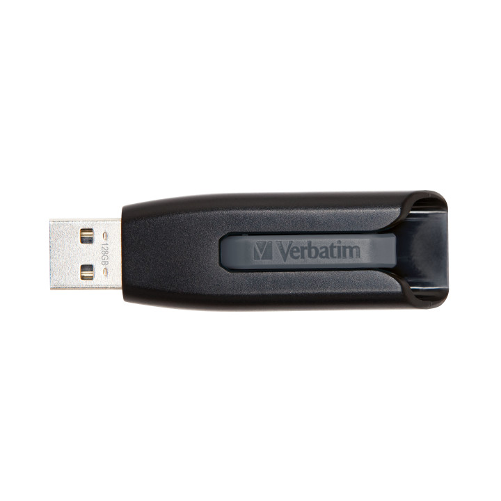 Verbatim V3 unidade de memória USB 128 GB USB Type-A 3.2 Gen 1 (3.1 Gen 1) Preto