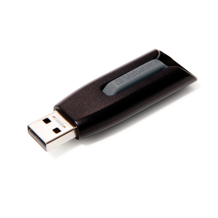 Verbatim V3 unidade de memória USB 128 GB USB Type-A 3.2 Gen 1 (3.1 Gen 1) Preto