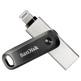 SanDisk iXpand unidade de memória USB 64 GB USB Type-A   Lightning 3.2 Gen 2 (3.1 Gen 2) Preto, Prateado