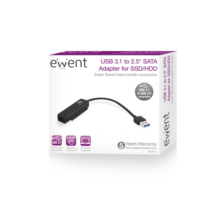 Ewent EW7017 placa adaptador de interface SATA
