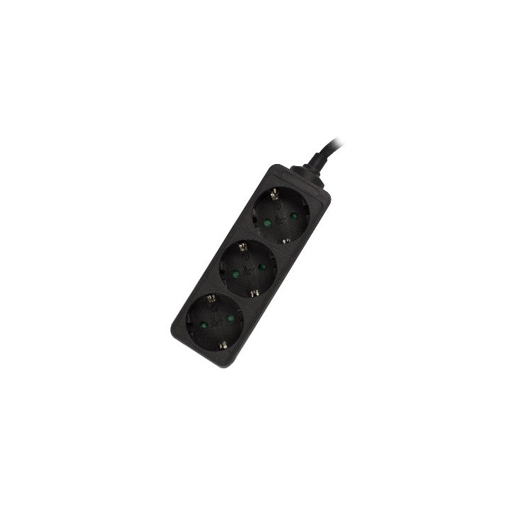 Ewent EW3959 extensão elétrica 1,5 m 3 tomada(s) CA Interior Preto
