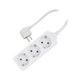 Ewent EW3958 extensão elétrica 1,5 m 3 tomada(s) CA Interior Branco