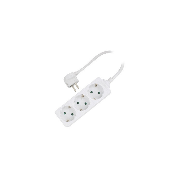 Ewent EW3958 extensão elétrica 1,5 m 3 tomada(s) CA Interior Branco