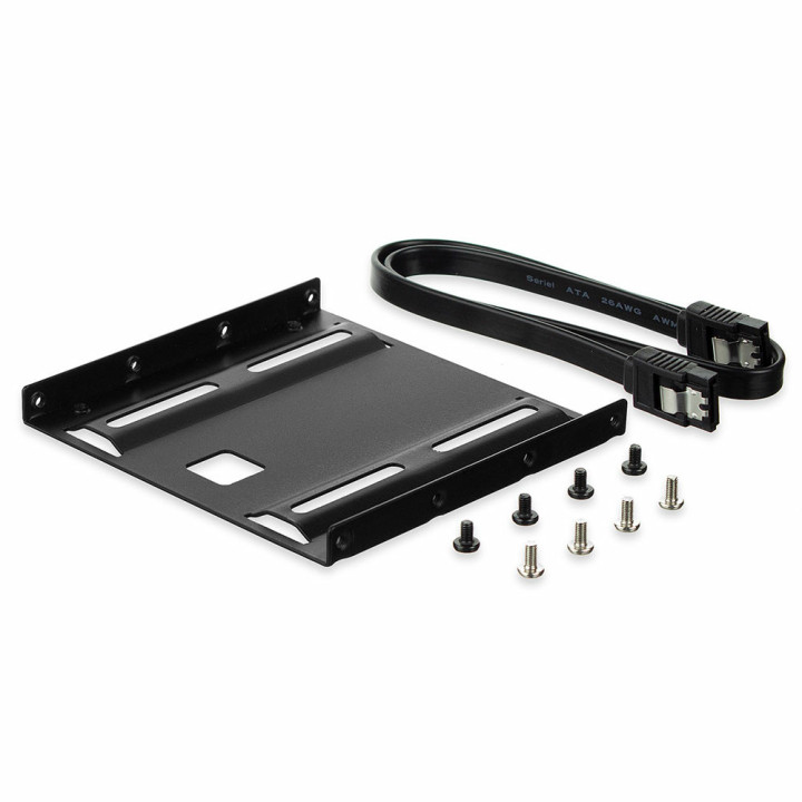 Ewent EW7007 painel baía de disco 8,89 cm (3.5") Preto