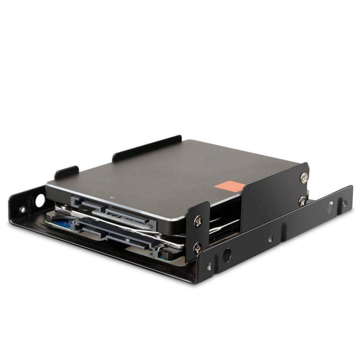 Ewent EW7006 painel baía de disco 8,89 cm (3.5") Painel frontal para drive Preto