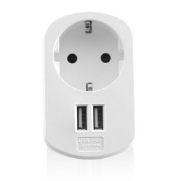 Ewent EW1211 carregador de dispositivos móveis Branco Interior